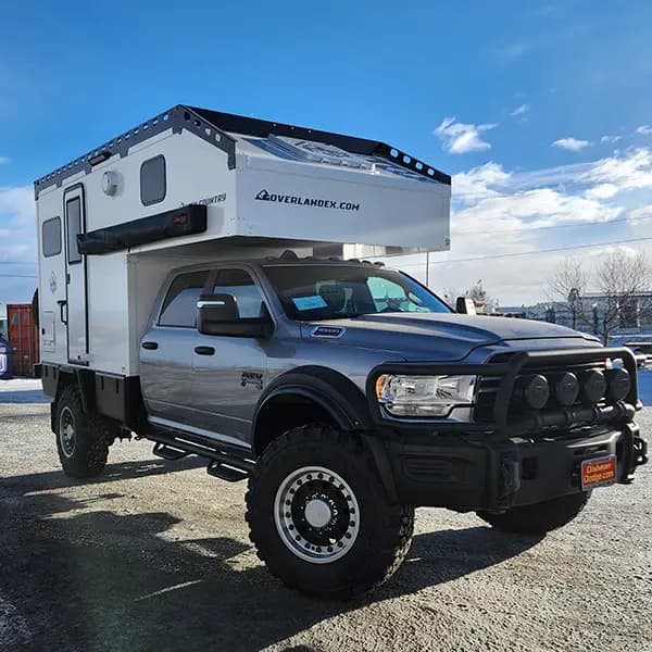 OEV High Country chassis-mounted cabin on Ford F550