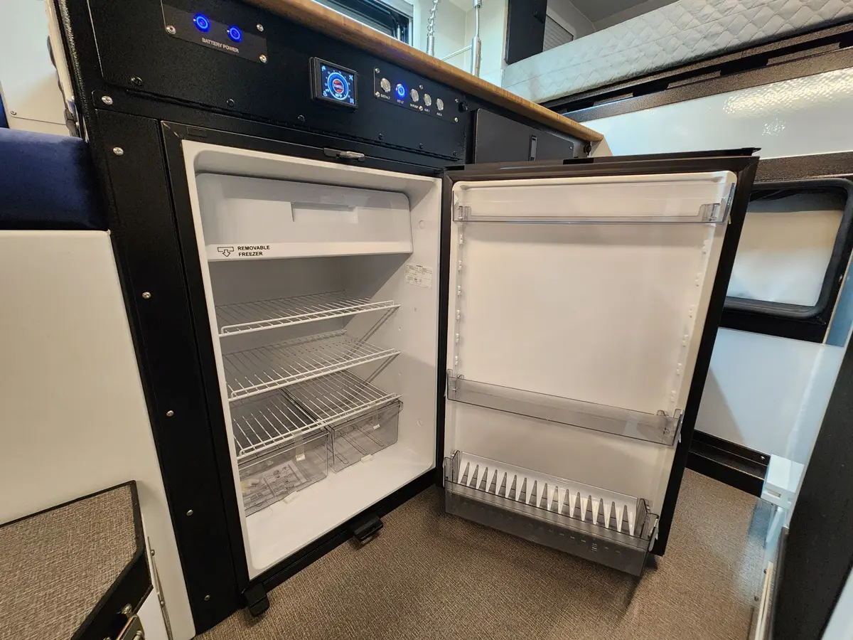 High Country interior electrical and storage systems