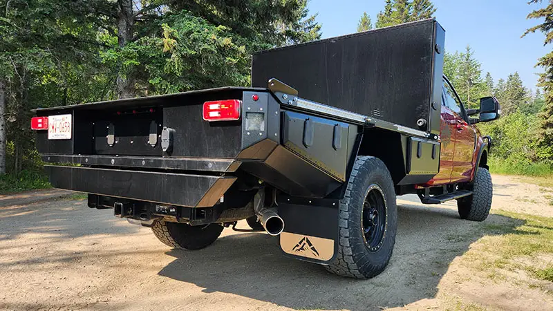 Aluma Tray 8’ front bulkhead
