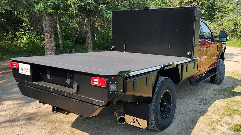 Aluma Tray 8’ rear drawer option