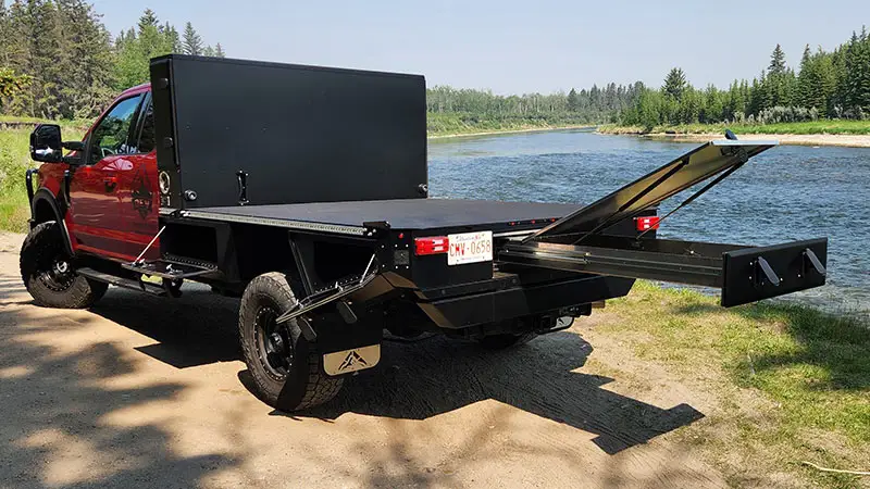 Aluma Tray 8’ tie-down system