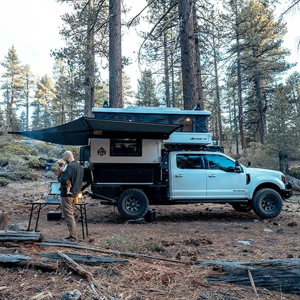 Back Country 6.85 driver side profile on truck